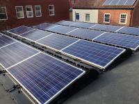 Flat roof array, 4.0 kW, Norwich.