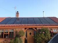  In roof array, 4.0 kW, Perlight panels, Scraby