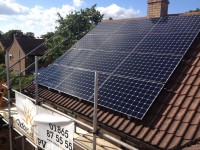 A 4kWp domestic PV system near Bicester.
