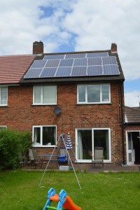 3.75KW Domestic Installation Inkersall, Chesterfield