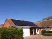 A typical black panel fitting